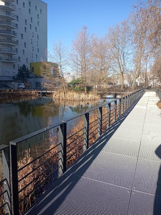 Appartement Standing Vue Panoramique Sur Nantes Exterior foto