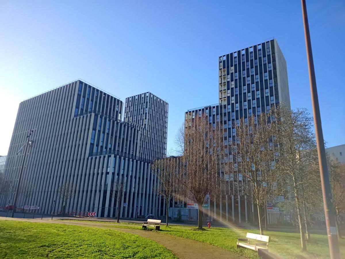 Appartement Standing Vue Panoramique Sur Nantes Exterior foto