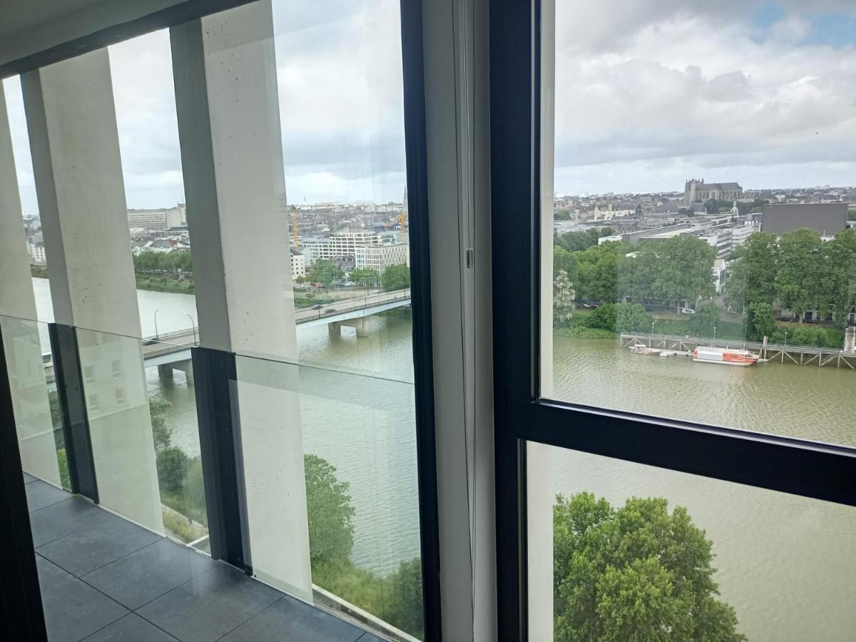 Appartement Standing Vue Panoramique Sur Nantes Exterior foto