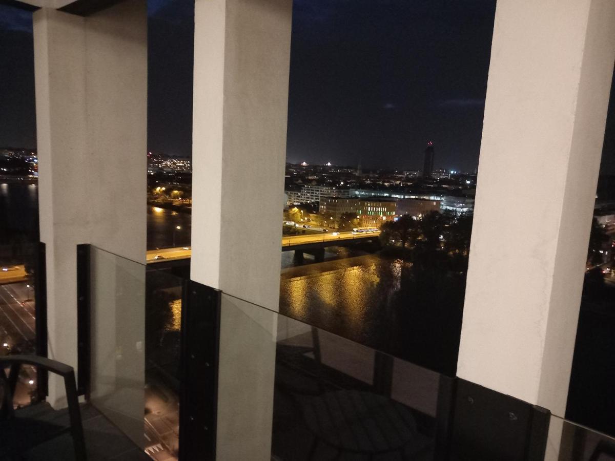 Appartement Standing Vue Panoramique Sur Nantes Exterior foto