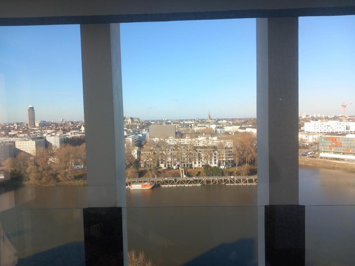 Appartement Standing Vue Panoramique Sur Nantes Exterior foto